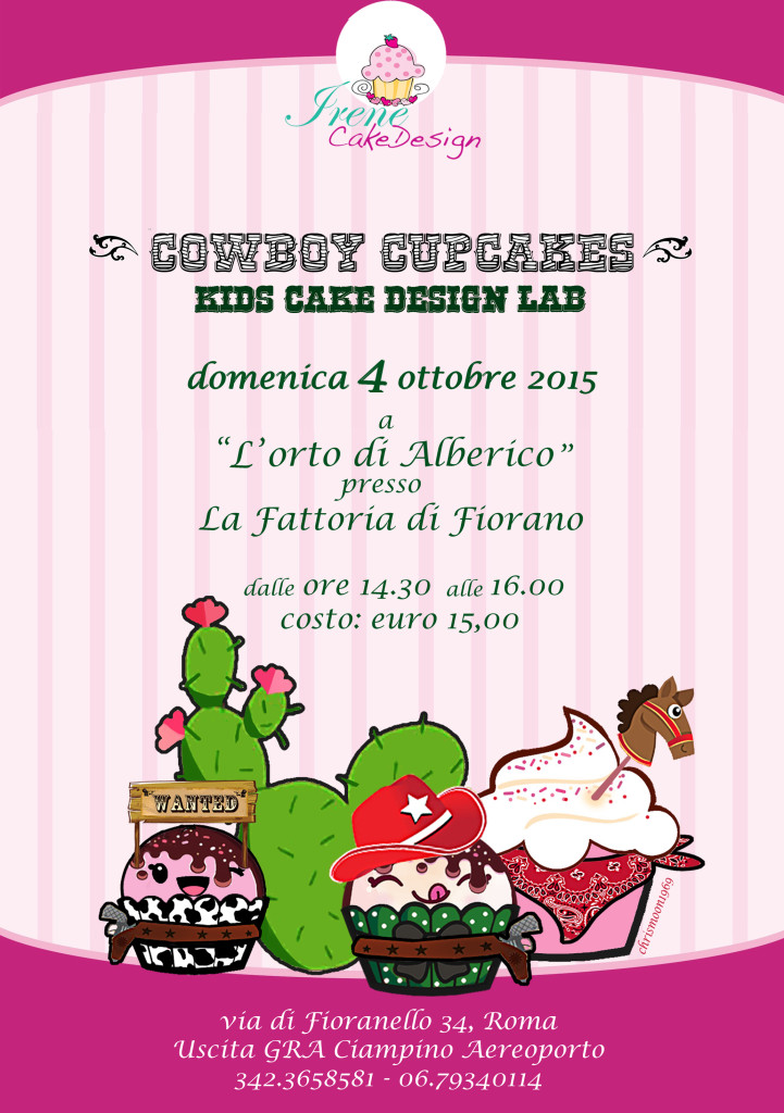 Cowboy Kids Cake Design all’Orto di Alberico