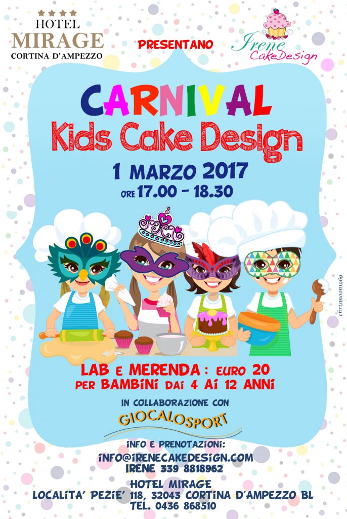 Carnival Kids Cake Design Hotel Mirage